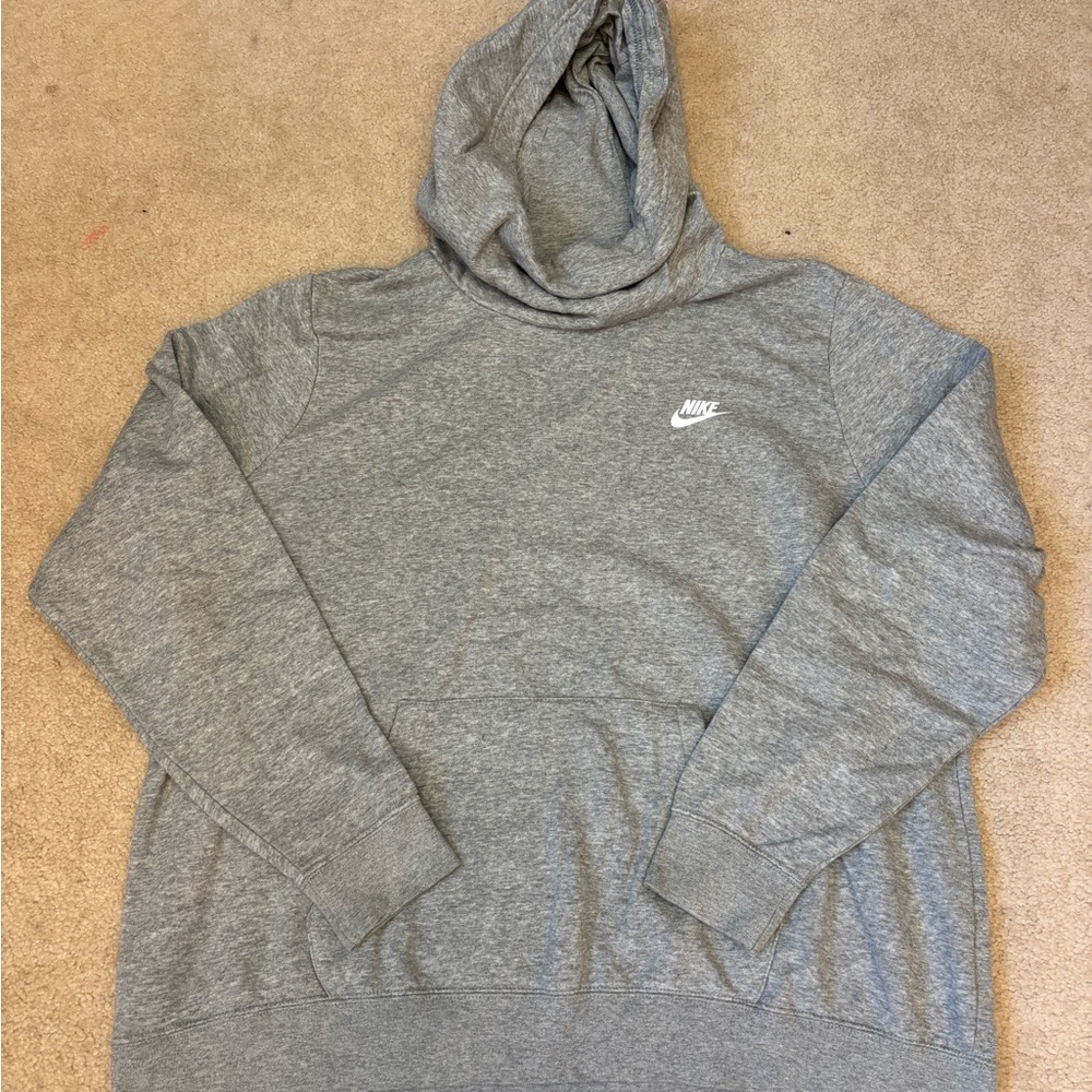 Nike women’s  Heather Gray Pullover Hoodie